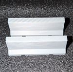 Set Of Two Straight Magnet Ready Jersey Barricades