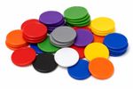 Game Tokens Counters Chips Tiddlywinks 25mm 40mm Board Game Pieces Packs 10-50