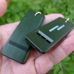 Emergency Survival Whistle Keychain Loud Distress Rescue Whistle Hiking Camping