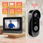 NEW Wireless Video Doorbell Camera Smart Door Camera USB with Monitor Doorbell