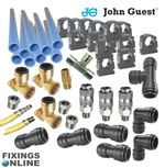 JG Workshop 15mm Pipe - Air Line kit -9m Kit Includes Hi Flow (euro) Couplings