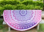 Indian Roundie Tapestry Round Mandala Beach Throw Hippie Yoga Mat rug Bohemian