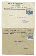 lot Republica Argentina correos transatlantico par avion postcards centa ; 61446