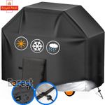 Waterproof Heavy Duty BBQ Cover Gas Barbecue Smoker Grill Outdoor Large Garden