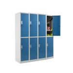 4 x 2 Door Steel Locker 1850mm H x 380mm W x 450mm D