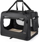 FABRIC PET CARRIER PORTABLE FOLDING DOG CAT PUPPY TRAVEL TRANSPORT CARRY BAG