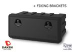 DAKEN JUST 750/350/450 Tool Box + BRACKETS Truck Storage Box Lorry Side Locker