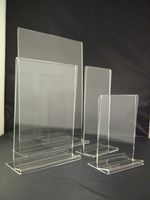 Menu Holder Leaflet Stand Plastic Acrylic Perspex® Display A3 A4 A5 A6 DL