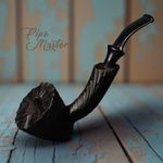 Mr. Brog HAND MADE WOODEN SMOKING PIPE  322 SPINOSAURUS PEAR WOOD  + BOX