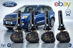 4x Ford Kuga Tyre Pressure Sensors EV6T-1A180-DC | Fully Tested | BAT:OK |433MHz