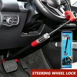 Car Steering Wheel to Pedal Lock 5-Digit Password Keyless Security Anti-Theft UK