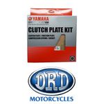 Genuine Yamaha Clutch Plate Kit Yamaha WR250F 2022-2026 (BAJ-W001G-10-00)