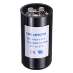 100-120 UF/Mfd, 110-125 VAC CD60 Run Motor Start Capacitor 50/60 Hz Black