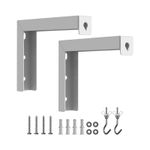 Premium Wall Mount Bracket for Projectors, Supports Up to 66 Lbs, Universal