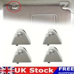 4X Sun Visor Mount Bracket Clip For Vauxhall Vectra Astra F Corsa B - 1438336
