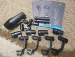 NEW Drum Kit Sennheiser 600 e600 Drum Mic Package with e602 e604 e614 UK Stock