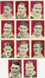 BRITISH & IRISH LIONS 1938 TOUR S AFRICA ORIGINAL CIG. CARDS UTC - LIONS ODDS