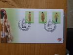 MALTA 2018 TRADITIONAL COSTUMES SET 3 STAMPS FDC FIRST DAY COVER