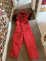 Sundridge SAS Flotation Suit Red/Black L Buoyancy High-Vis Pockets all in 1 suit
