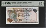 Choice UNC 10 pounds 2017 Bank of Ireland 87b 64 EPQ N Ireland CONSECUTIVE