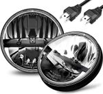 7" Inch Pair LED Headlights Plug and Play Headlamp High Low Beam DOT E Marked UK
