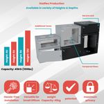 Stalflex - 19" 4U 6U 9U 12U Network Rack Cabinet Wall Mounted Comms Server LAN