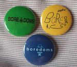 Boredoms (Japanese rock band) three 25mm button badges. Free UK postage!