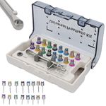 Dental Universal Implant Abutment Torque Wrench 16 Drivers Kit 10-70Ncm Ratchet