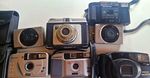 Mixed Lot of Compact Film Cameras incl. Olympus Trip, Canon IXUS, Praktica