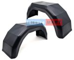 Pair of 10 Inch Plastic Trailer Mudguards for 10" Rim SEE DESCRIPTION