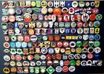 ENGLISH - ENGLAND - NON LEAGUE FOOTBALL TEAM LAPEL PIN BADGES - A