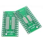 2 x SOP28 SOIC28 TSSOP28 MSOP28 to DIP Adapter Board SMD to DIP Breakout PCB