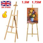 Artist Painter Studio Easel Stand Painting Vintage Wooden Easel Tripod Art Easel