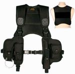 CONDOR RONIN TACTICAL POLICE CARRIER AIRSOFT VEST COMBAT MOLLE CHEST RIG BLACK