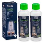4 x Delonghi Ecodecalk Descaler Uses, 2 x 200ml Bottle, Safe Resealable Bottle