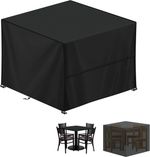 Garden Patio Furniture Covers Outdoor Canopy Waterproof Square Table Cover Black