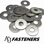 M2 M2.5 M3 M4 M5 M6 M8 M10 M12 FORM G WIDE THICK FLAT WASHERS STAINLESS STEEL