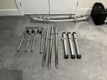 Pearl Icon Drum Rack DR-501 w/ Side Extensions & 4 Cymbal Boom Arms Complete