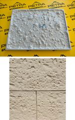 Printed concrete mold for vertical flooring and cladding paving stone brick stam