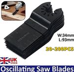 20-200 Oscillating Multi Tool Blades Saw Blade Wood Metal Cutter for Dewalt Fein