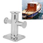 ⁺Single Cross Head Bollard Stainless Steel Mooring Cleat For Yacht Ship Fishing