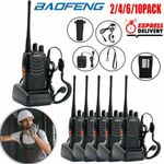 10X Baofeng BF-88E 400-470MHz 2 Way Radio Walkie Talkie 1500mAh Long Range lot