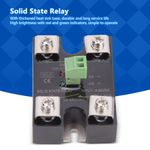 40A Single Phase Dual AC Output SSR 3-32VDC Control 24-480VAC BERM-DK40DA