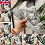 New CD Sports Shoes Men's and women's Mesh thick-soled sneakers dad shoes UK