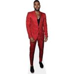 Jason Derulo (Red Suit) Life Size Cutout