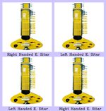 Hand Paint Tun Wood Indian Musical Yellow Right Handed & Left Handed Electric Tr