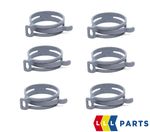 NEW GENUINE AUDI VW SKODA SEAT ENGINE COOLANT HOSE CLAMP 40X12 6PCS N90687201