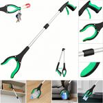32" Heavy Duty Grabber Reacher 360° Rotating Claw Foldable Litter Picker