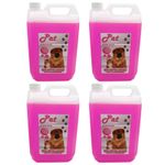 Pet Cattery Kennel Disinfectant Deodoriser Cleaner Pet GUARD 4 x 5L Bubblegum