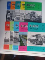 Buses Illustrated Magazines X10 From February 1962 To November 1962